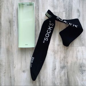 Off-White “ SOCKS ” in Black